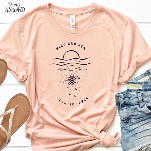 keep our sea plastic women tshirt skip straws turtles slogan t shirt girl protect ocean tees cotton dropshipping, White
keep our sea plastic women tshirt skip straws turtles slogan t shirt girl protect ocean tees cotton dropshipping, White
