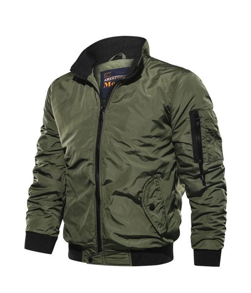 solid color mens flight jackets stand collar long sleeve mens outerwear plus size males coats clothing, Black;brown
solid color mens flight jackets stand collar long sleeve mens outerwear plus size males coats clothing, Black;brown