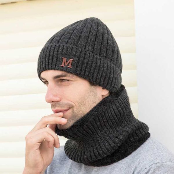 winter knitted hat scarf set for men warm thicken fleece beanie hat scarf set solid knit windproof outdoor ski cap ring, Blue;gray
winter knitted hat scarf set for men warm thicken fleece beanie hat scarf set solid knit windproof outdoor ski cap ring, Blue;gray