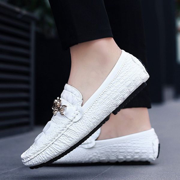 2020 new cross-border british fashion peas shoes mens casual mens breathable youth lazy driving shoes large size leather shoes, Black
2020 new cross-border british fashion peas shoes mens casual mens breathable youth lazy driving shoes large size leather shoes, Black