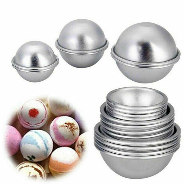 16pcs diy aluminium alloy soap mold sphere metal bath bomb fizzy craft cake candle tart moulds gifts
16pcs diy aluminium alloy soap mold sphere metal bath bomb fizzy craft cake candle tart moulds gifts