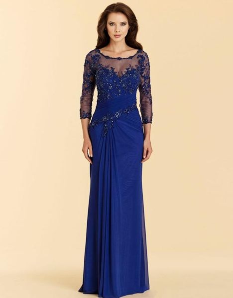 2020 royal blue evening dresses applique chiffon prom party dress formal event gown mother of the bride evening gowns, Black;red 
2020 royal blue evening dresses applique chiffon prom party dress formal event gown mother of the bride evening gowns, Black;red