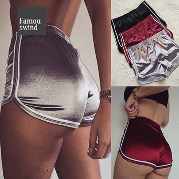 повседневный женский пляж шорты дамы высокой талией горячие женщины атласные шорты chic тонкий дамы повседневные шорты простой одежда, White;black 
повседневный женский пляж шорты дамы высокой талией горячие женщины атласные шорты chic тонкий дамы повседневные шорты простой одежда, White;black