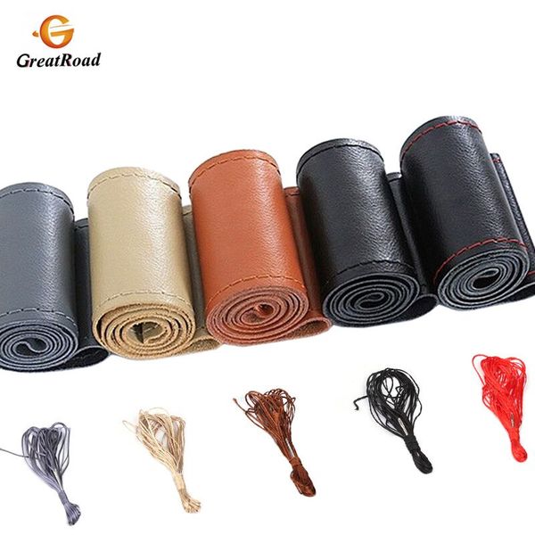 diy car leather steering wheel covers braid on the steering-wheel auto cover with needle and thread interior accessories kits
diy car leather steering wheel covers braid on the steering-wheel auto cover with needle and thread interior accessories kits