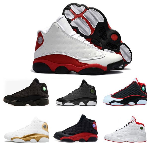 New 13 13s Mens Basketball Shoes Phantom Chicago GS Hyper Royal Black Cat Flints Bred Brown Olive Wheat DMP Ivory Grey sports sneakers
New 13 13s Mens Basketball Shoes Phantom Chicago GS Hyper Royal Black Cat Flints Bred Brown Olive Wheat DMP Ivory Grey sports sneakers