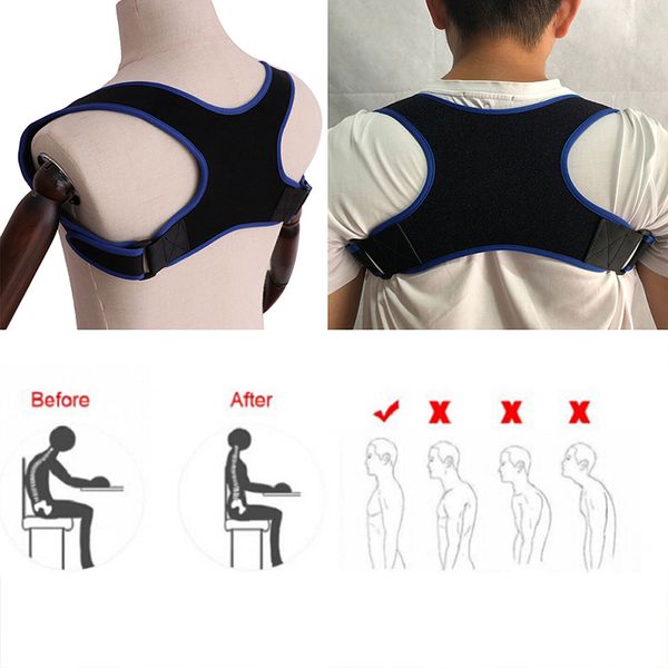 posture corrector back support belt shoulder bandage corset back orthopedic spine posture corrector pain relief red/blue, Black;blue
posture corrector back support belt shoulder bandage corset back orthopedic spine posture corrector pain relief red/blue, Black;blue