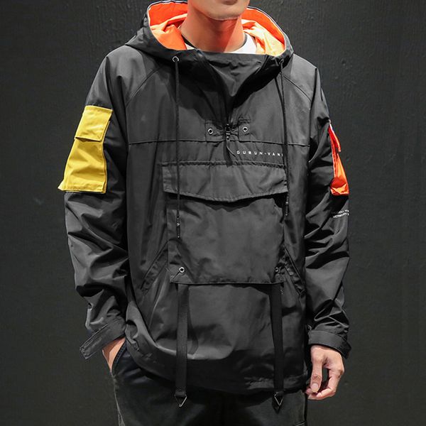 cool new 2019 casual men's jackets waterproof spring hooded coats outerwear steetwear brand plus size giacca uomo autumn #thy, Black;brown
cool new 2019 casual men's jackets waterproof spring hooded coats outerwear steetwear brand plus size giacca uomo autumn #thy, Black;brown