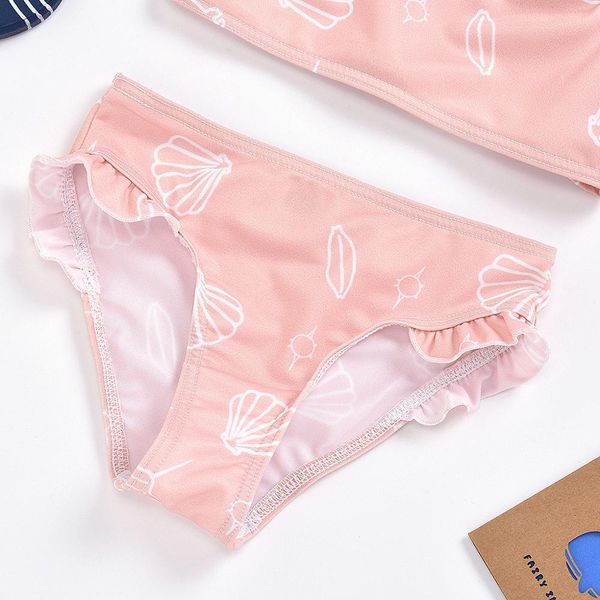 kids girls cartoon ruffle vest two piece swimsuit set girl sleeveless cute bikini bathing suit children swimsuit rl2, White
kids girls cartoon ruffle vest two piece swimsuit set girl sleeveless cute bikini bathing suit children swimsuit rl2, White