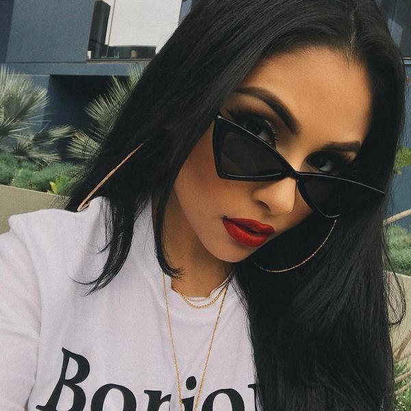 butterfly black cat eye sunglasses women brand designer blue fashion sun glasses for female trendy tinted color shade uv400, White;black
butterfly black cat eye sunglasses women brand designer blue fashion sun glasses for female trendy tinted color shade uv400, White;black