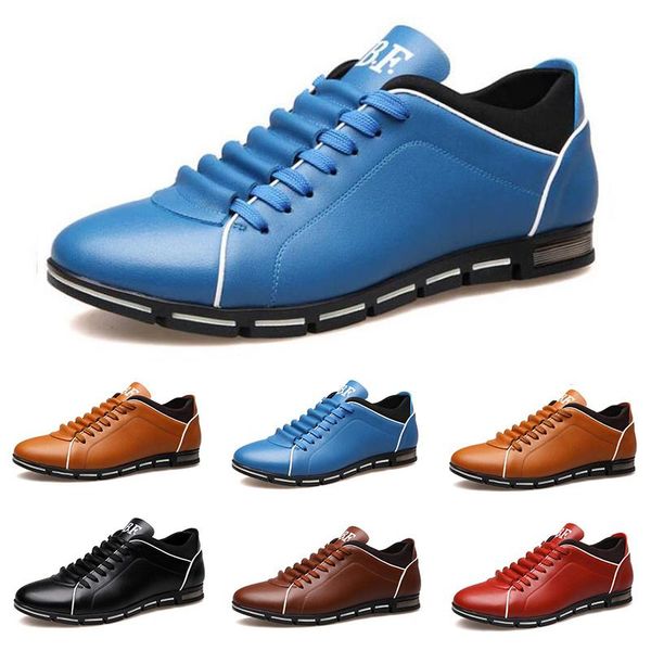 men casual leather shoes black red chestnut light blue fashion mens sneakers flat shoe outdoor walking size 40-45 #21
men casual leather shoes black red chestnut light blue fashion mens sneakers flat shoe outdoor walking size 40-45 #21