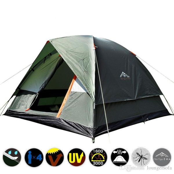 outdoors anti torrential rain family camping tent portable double deck four people tourist tents and shelters waterproof 118za w
outdoors anti torrential rain family camping tent portable double deck four people tourist tents and shelters waterproof 118za w