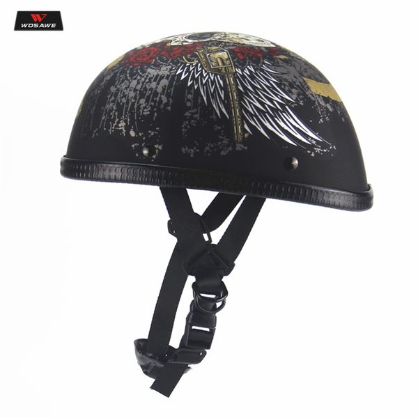 wosawe motorcycle helmets bike bicycle helmet open face moto retro vintage style personality half helmet protective gear
wosawe motorcycle helmets bike bicycle helmet open face moto retro vintage style personality half helmet protective gear