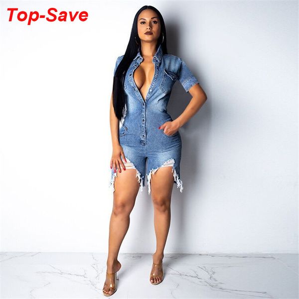 hole women rompers elegant button pocket vintage neon ladies playsuit fashion casual shorts denim jumpsuit, Black;white
hole women rompers elegant button pocket vintage neon ladies playsuit fashion casual shorts denim jumpsuit, Black;white