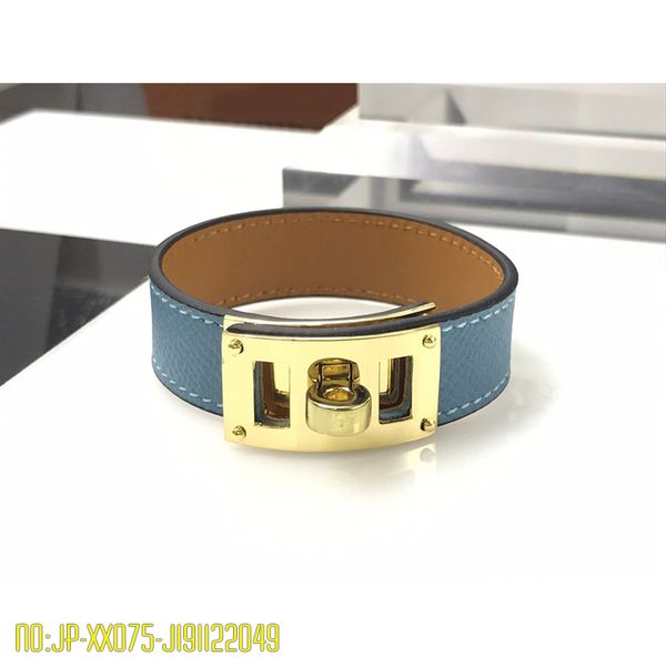 2019 new fashion really leather h letter bangles for women mans punk rock golden brand designer gold jewelry for women, Black
2019 new fashion really leather h letter bangles for women mans punk rock golden brand designer gold jewelry for women, Black