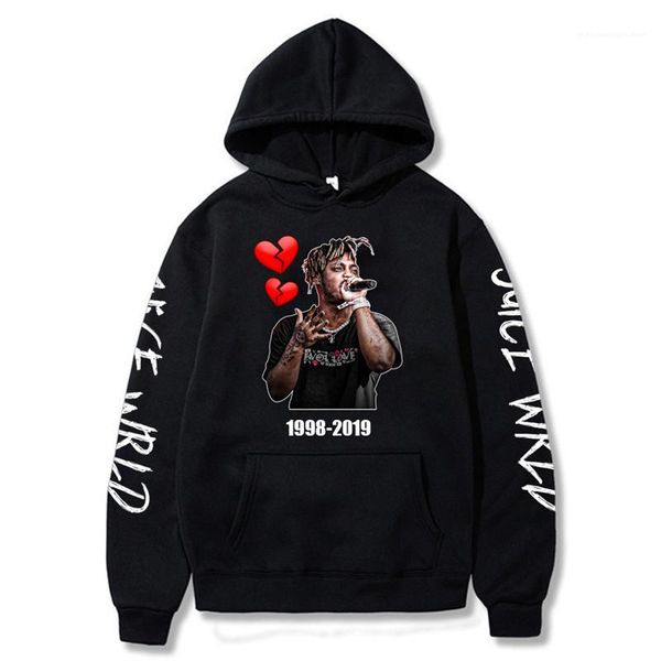 hooded sweatshirts hip hop mens designer hoodies juice wrld rip mens hoodies fashion solid color letter printed, Black
hooded sweatshirts hip hop mens designer hoodies juice wrld rip mens hoodies fashion solid color letter printed, Black
