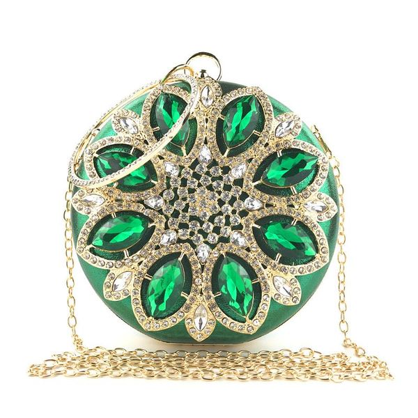 hand held dinner bag woman habdbag rhinestone diamond green round shape fashion hand bag day clutch evening bags
hand held dinner bag woman habdbag rhinestone diamond green round shape fashion hand bag day clutch evening bags