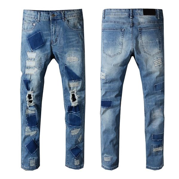 wholesalenew kpop ripped hop fashion stylish popular pants cool mens urban clothing jumpsuit men's jeans, Blue
wholesalenew kpop ripped hop fashion stylish popular pants cool mens urban clothing jumpsuit men's jeans, Blue