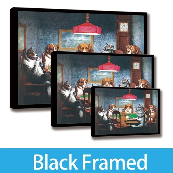 modern framed canvas wall art dogs playing poker print canvas art office decor cartoon animal illustration - ready to hang - framed
modern framed canvas wall art dogs playing poker print canvas art office decor cartoon animal illustration - ready to hang - framed