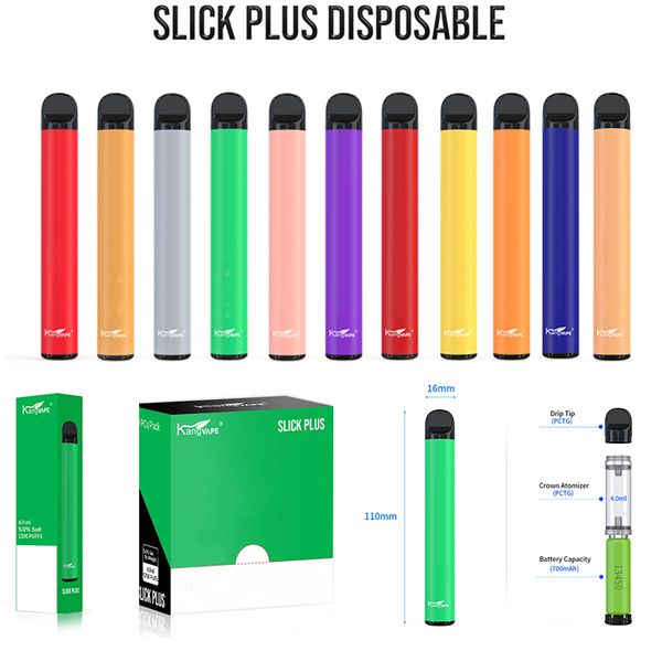 Аутентичные Kangvape Слик плюс одноразовые устройства под 4.0 мл картридж 700mah аккумулятор Vape ручка Kangvape пятно плюс устранимые стартовый комплект
Аутентичные Kangvape Слик плюс одноразовые устройства под 4.0 мл картридж 700mah аккумулятор Vape ручка Kangvape пятно плюс устранимые стартовый комплект