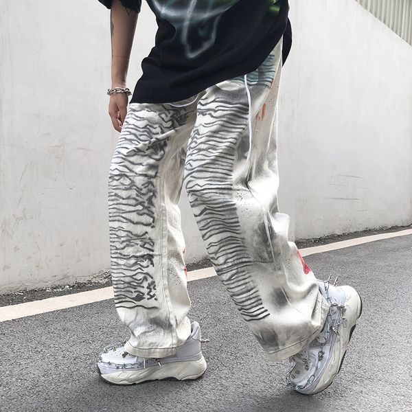 men's jeans uncledonjm 2021 streetwear men loose denim pants graffiti print vintage harajuku joggers trousers cotton t2-a021, Blue
men's jeans uncledonjm 2021 streetwear men loose denim pants graffiti print vintage harajuku joggers trousers cotton t2-a021, Blue