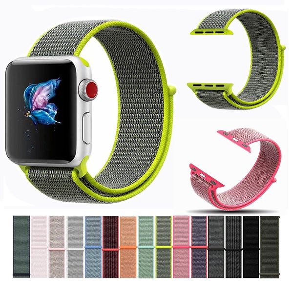 Woven Nylon Sport Loop Bracelet Watch Strap Replacement Watch Band For Apple Watch Band Series 1 2 3 4
Woven Nylon Sport Loop Bracelet Watch Strap Replacement Watch Band For Apple Watch Band Series 1 2 3 4
