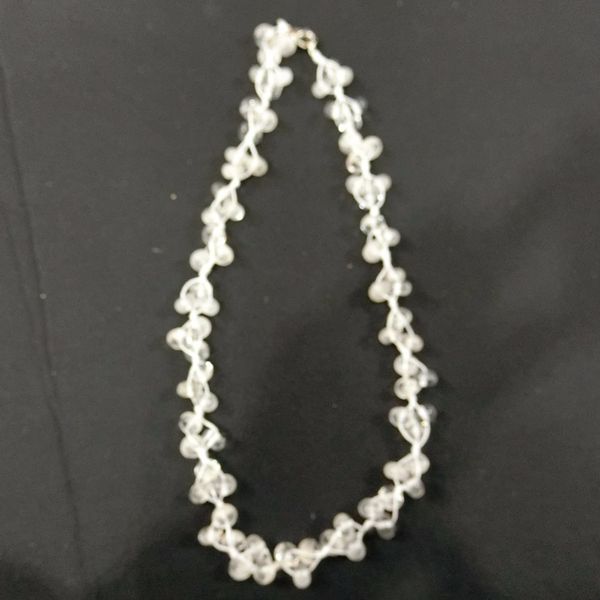 3pcs/lot natural clear quartz stone rock crystal hand-woven colorful elf choker torque energy treat beaded necklace collar free, Silver
3pcs/lot natural clear quartz stone rock crystal hand-woven colorful elf choker torque energy treat beaded necklace collar free, Silver