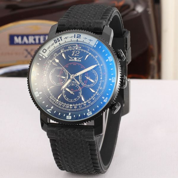 jaragar mechanics wrist watch blue glass leisure time fully automatic mechanics mechanical creative watches, Slivery;brown
jaragar mechanics wrist watch blue glass leisure time fully automatic mechanics mechanical creative watches, Slivery;brown