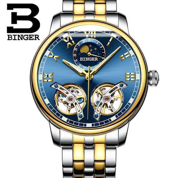 sapphire crystal automatic mechanical skeleton men's watches tourbillion watch waterproof relogio masculino clock, Slivery;brown
sapphire crystal automatic mechanical skeleton men's watches tourbillion watch waterproof relogio masculino clock, Slivery;brown
