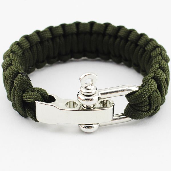 outdoor survival men bracelet spartan helmet umbrella rope bracelets pulseira handmade rope bracelet retro ladies jewelry, White
outdoor survival men bracelet spartan helmet umbrella rope bracelets pulseira handmade rope bracelet retro ladies jewelry, White