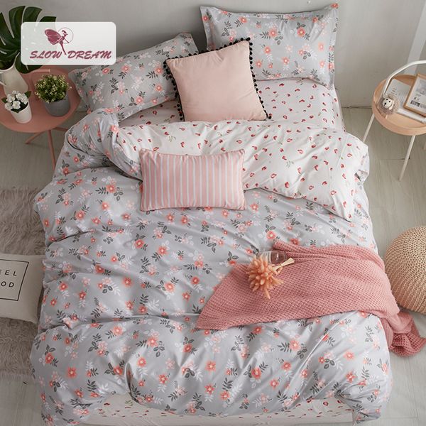 slowdream flowers pattern bedding set nordic bedclothes double duvet cover set flat sheet home textiles decor bed cover
slowdream flowers pattern bedding set nordic bedclothes double duvet cover set flat sheet home textiles decor bed cover