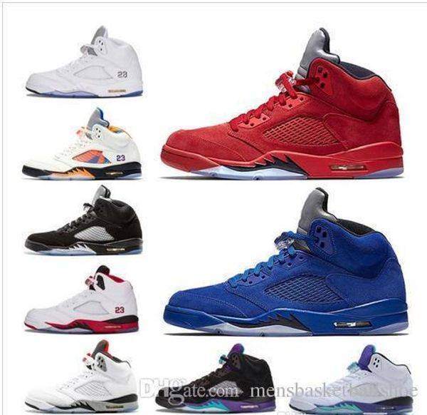 5 red blue suede men basketball shoes 5s og black metallic sneaker white black space jam fire red mens sports shoes sneakers us 8-13
5 red blue suede men basketball shoes 5s og black metallic sneaker white black space jam fire red mens sports shoes sneakers us 8-13