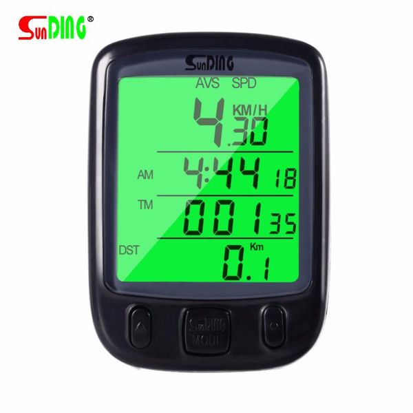 sunding speedometer for bicycle waterproof lcd display cycling bike bicycle computer odometer speedometer with green backlight
sunding speedometer for bicycle waterproof lcd display cycling bike bicycle computer odometer speedometer with green backlight