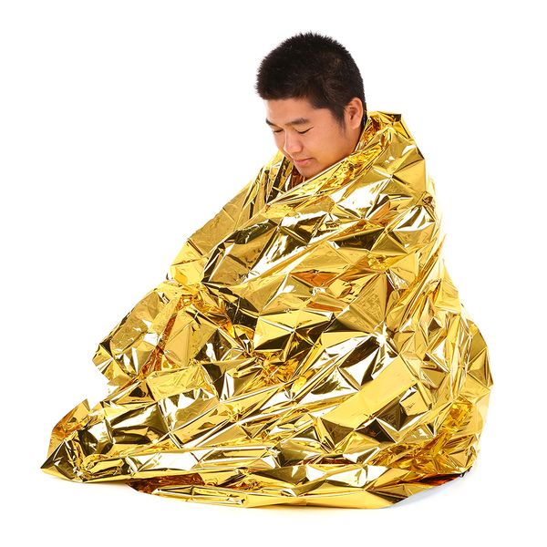 210*130cm survive waterproof emergency blankets first aid rescue blanket life-saving survival rescue thermal insulation curtain 
210*130cm survive waterproof emergency blankets first aid rescue blanket life-saving survival rescue thermal insulation curtain