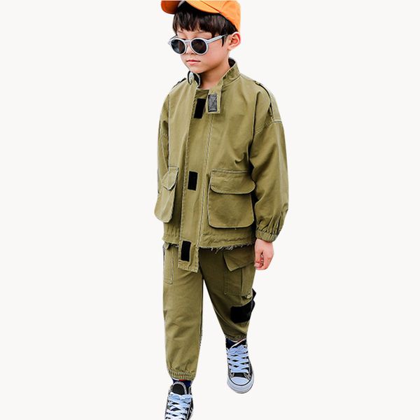 boys clothes cargo pants & jacket teenage boys clothing fashion pocket clothes for autumn kid for boy streetwear, White
boys clothes cargo pants & jacket teenage boys clothing fashion pocket clothes for autumn kid for boy streetwear, White