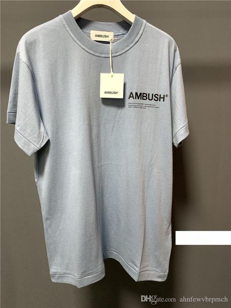 2019 new ambush chest letter logo t-shirt loose short-sleeved t-shirt solid color tee s, White;black
2019 new ambush chest letter logo t-shirt loose short-sleeved t-shirt solid color tee s, White;black