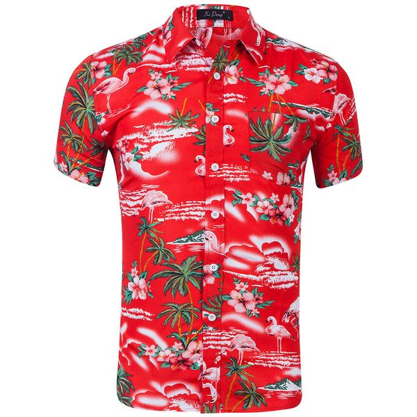 men's summer hawaii casual shirts floral short sleeve shirts 2019 new fashion shirts size -2xl, White;black
men's summer hawaii casual shirts floral short sleeve shirts 2019 new fashion shirts size -2xl, White;black