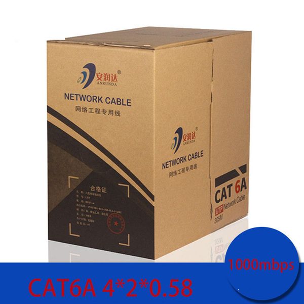 50m utp cat6a network cable rj45 box line copper wire twisted pair computer lan for engineering gigabit ethernet
50m utp cat6a network cable rj45 box line copper wire twisted pair computer lan for engineering gigabit ethernet