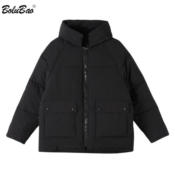 bolubao brand men hooded parkas men's fashion casual solid color parka coat winter new thick warm parka male clothing, Black
bolubao brand men hooded parkas men's fashion casual solid color parka coat winter new thick warm parka male clothing, Black