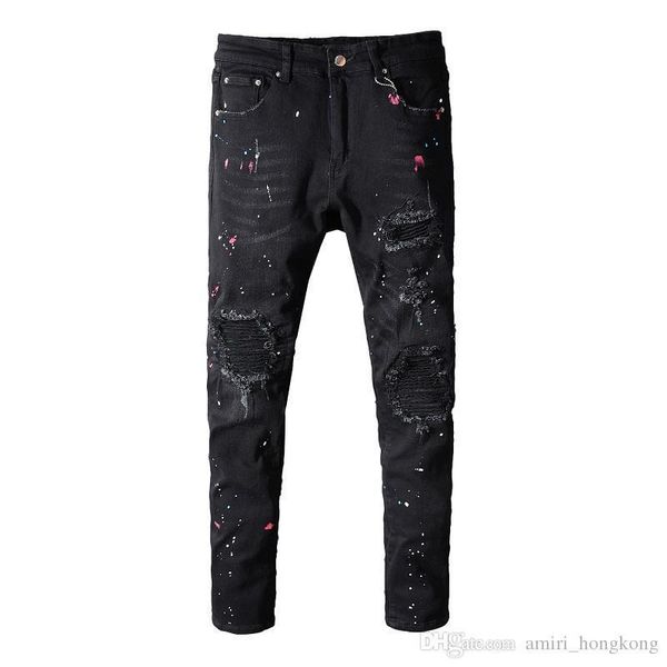 18" french style fashion men's jeans blue color skinny fit spliced ripped jeans high street destroyed motorcycle moto
18" french style fashion men's jeans blue color skinny fit spliced ripped jeans high street destroyed motorcycle moto