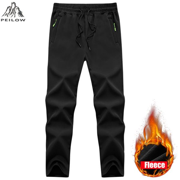 men's pants autumn winter men casual fleece for sporting army long straight joggers homme running trousers clothing, Black
men's pants autumn winter men casual fleece for sporting army long straight joggers homme running trousers clothing, Black