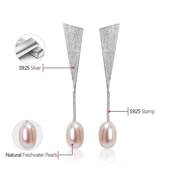 lotus fun real 925 sterling silver natural pearl earrings handmade fine jewelry triangle water drop dangle earrings for women cx200624, Golden
lotus fun real 925 sterling silver natural pearl earrings handmade fine jewelry triangle water drop dangle earrings for women cx200624, Golden