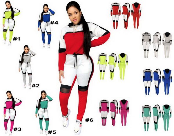 fashion women panelled colors and materials hoodie tracksuits long sleeve + pants casual sport two-piece suit hoodie comfortable outwear, Gray
fashion women panelled colors and materials hoodie tracksuits long sleeve + pants casual sport two-piece suit hoodie comfortable outwear, Gray
