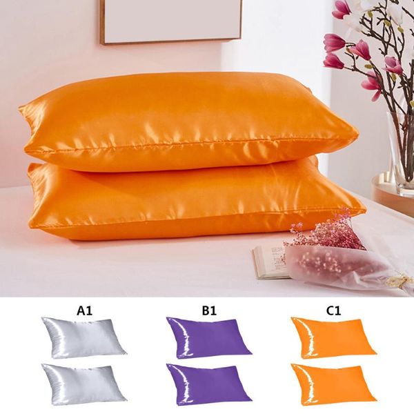 new 2 pcs sold silk emulation silk pure color pillowcase contracted pillowcase 51 * 76 cm bedding 2020 new pillow case
new 2 pcs sold silk emulation silk pure color pillowcase contracted pillowcase 51 * 76 cm bedding 2020 new pillow case