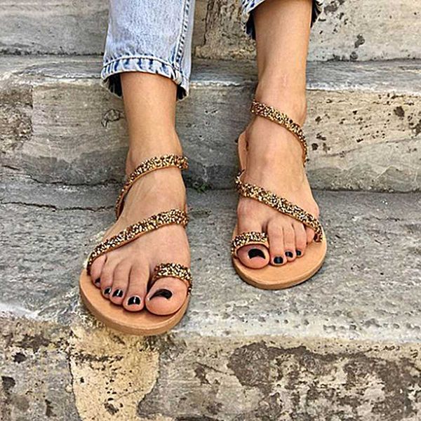sandals summer women flip flops diamonds casual beach flat with shoes rome style female sandal low heels plus size 35- 44, Black
sandals summer women flip flops diamonds casual beach flat with shoes rome style female sandal low heels plus size 35- 44, Black