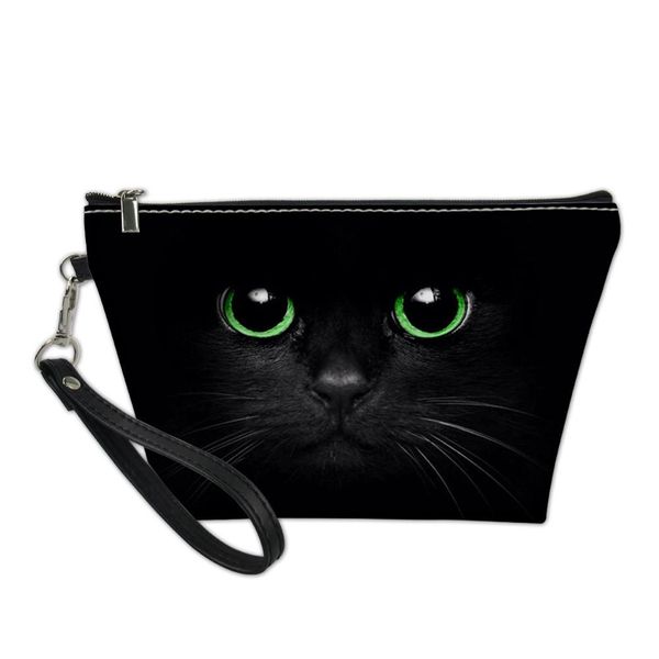 haoyun women's leather cosmetic bags black cats pattern functional cartoon animal travel make up necessaries pouch toiletry kit
haoyun women's leather cosmetic bags black cats pattern functional cartoon animal travel make up necessaries pouch toiletry kit