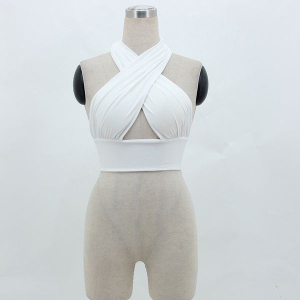 camisoles & tanks women strappy cross tank over front cut out halter neck sleeveless backless bandage vest summer woman cl, Black;white
camisoles & tanks women strappy cross tank over front cut out halter neck sleeveless backless bandage vest summer woman cl, Black;white