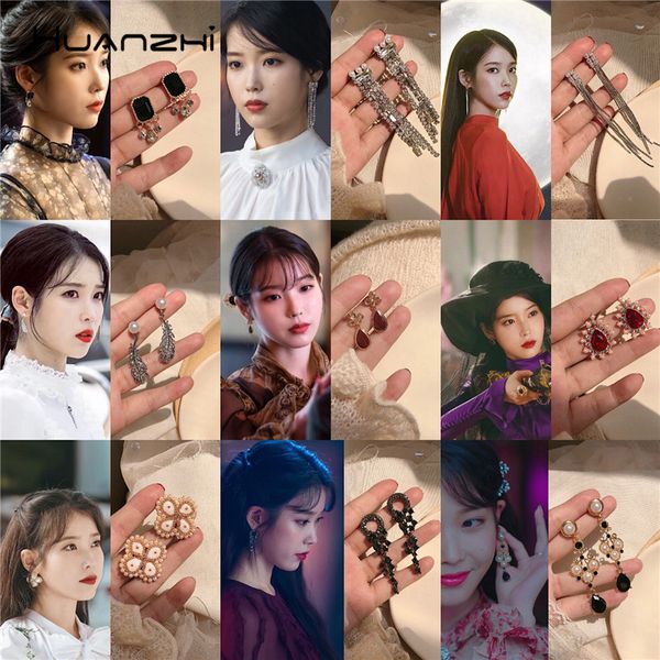 huanzhi 2019 fashion l del iu personality design zircon tassel long stud earrings for women girl wedding travel jewelry, Golden;silver
huanzhi 2019 fashion l del iu personality design zircon tassel long stud earrings for women girl wedding travel jewelry, Golden;silver