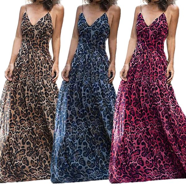 wholesale women's leopard print high waist v-neck long dress vesrido harajuku #by, Black;gray
wholesale women's leopard print high waist v-neck long dress vesrido harajuku #by, Black;gray
