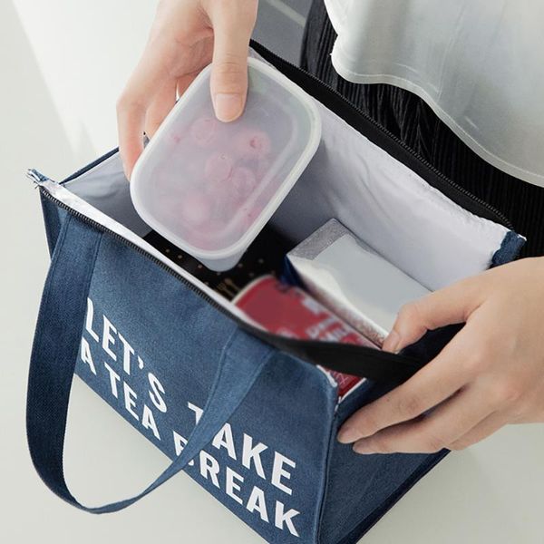 lunch bag fashion portable for work for school insulation bag korean style thermal cooler picnic tote women kid, Blue;pink
lunch bag fashion portable for work for school insulation bag korean style thermal cooler picnic tote women kid, Blue;pink
