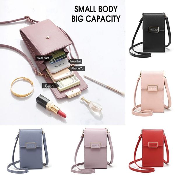 2020 мода женщин плечо сумка кожа pu slot zipper карты crossbody сумка кошелек для мобильного телефона под 5,5 дюйма
2020 мода женщин плечо сумка кожа pu slot zipper карты crossbody сумка кошелек для мобильного телефона под 5,5 дюйма